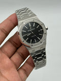 ROYAL OAK || SILVER CASE W/BLACK DIAL