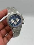ROYAL OAK || CHRONOGRAPH || SILVER CASE W/BLUE DIAL