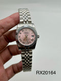 LADY DATEJUST || JUBLIEE ||SILVER WITH PINK DIAL
