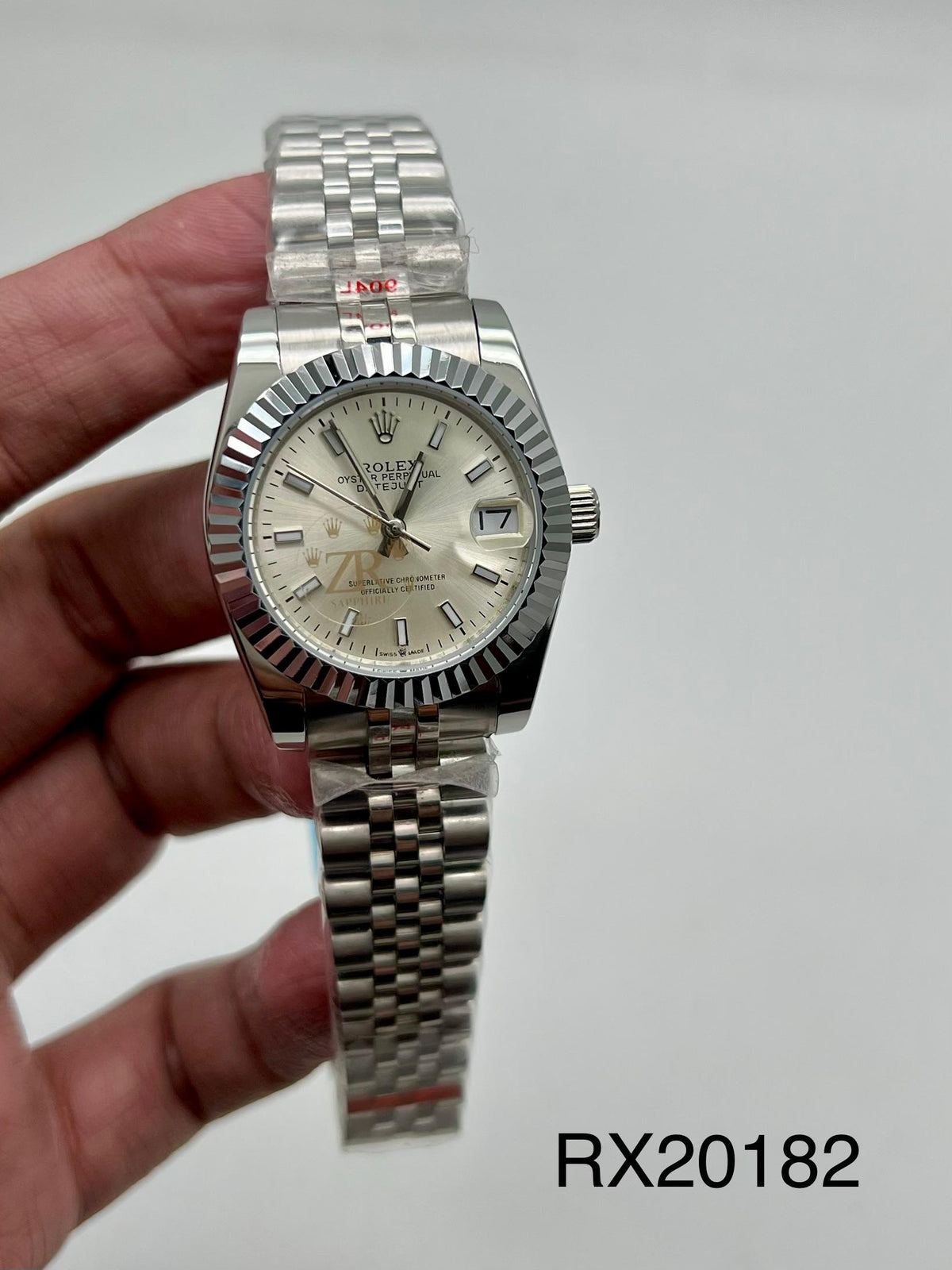 LADY DATEJUST || JUBLIEE || SILVER WITH WHITE DIAL