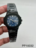 NAUTILUS || 5740 || BLACK || SUNBURST BLUE DIAL