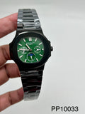 NAUTILUS || 5740 || BLACK || GREEN DIAL
