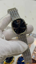 ELLIPSE || SILVER CASE W/BLACK DIAL